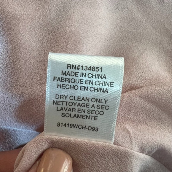 NEW WAYF Blush Pink Wrap Long Maxi Dress Sz S - Picture 11 of 12